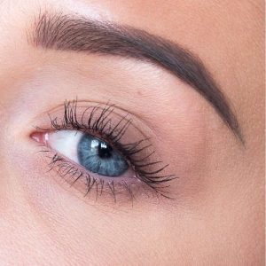 before eye lash extensions kate ward